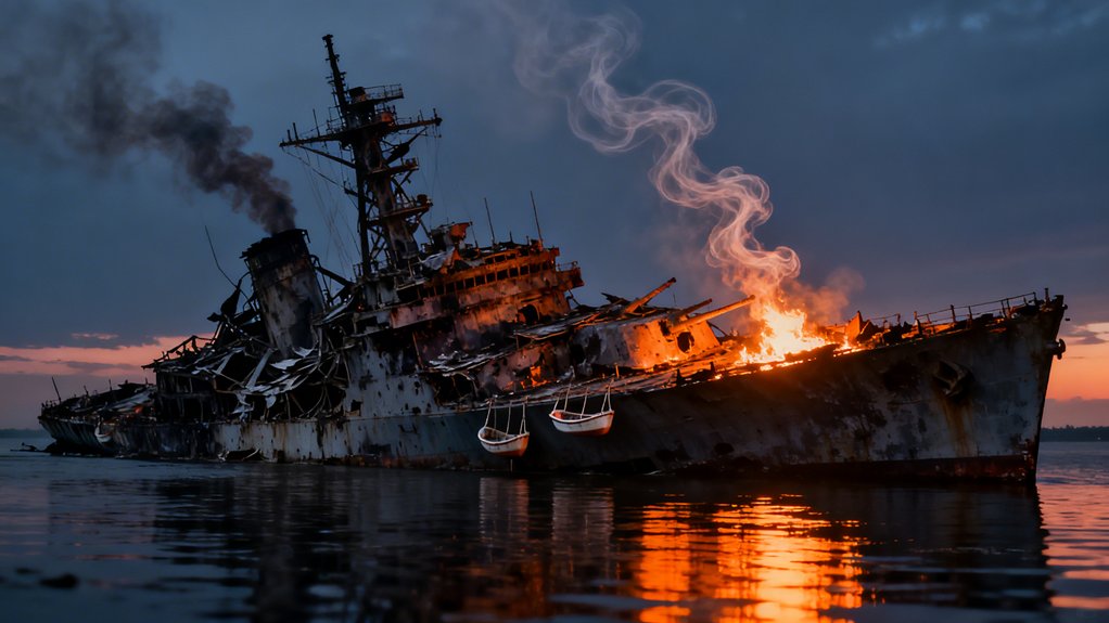 calculated naval massacre execution