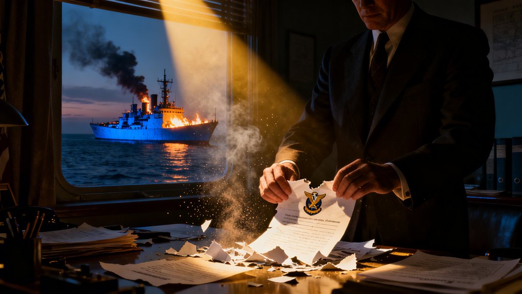 cover up sacrificed american sailors