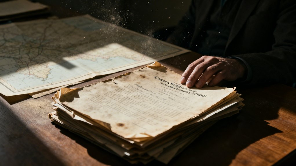 document destruction conceals genocide