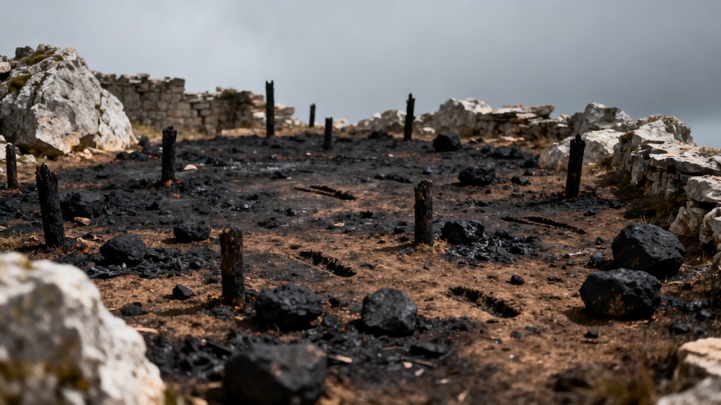 mass burning at monts gur