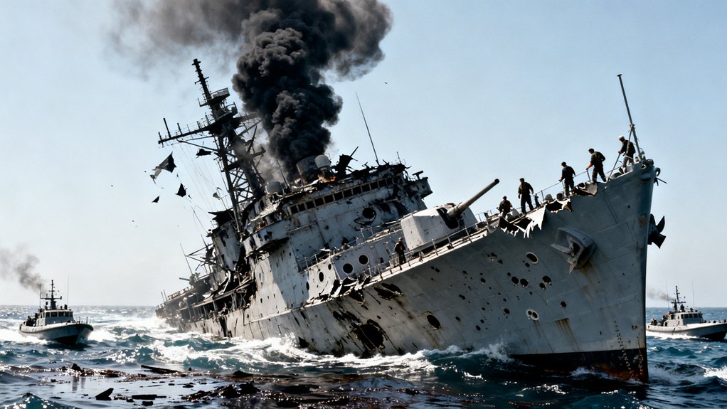 prolonged allied torpedo attack