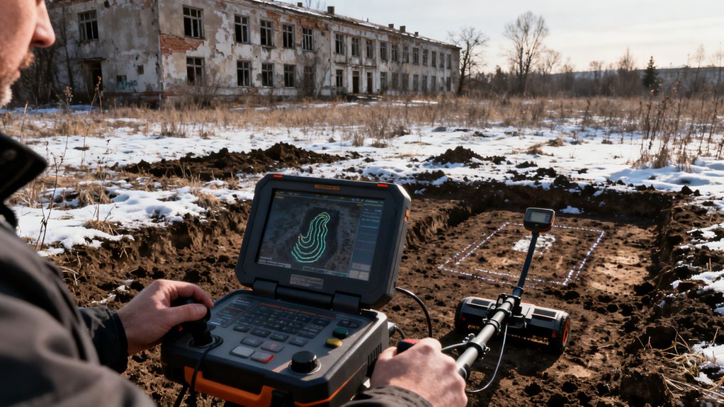 radar uncovers buried victims