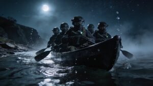 seal raid canoe cover up