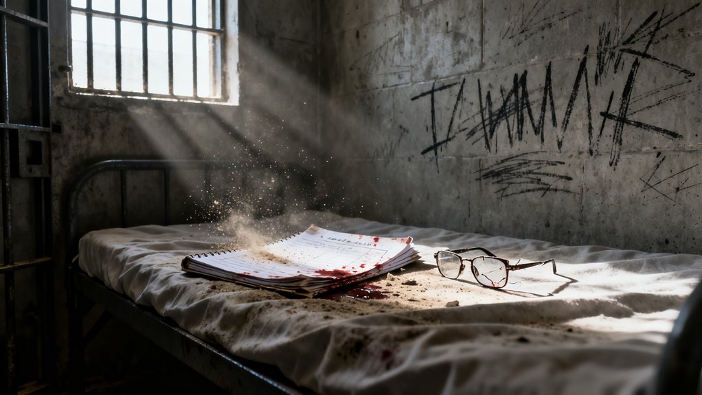 handcuffed beaten falsified death