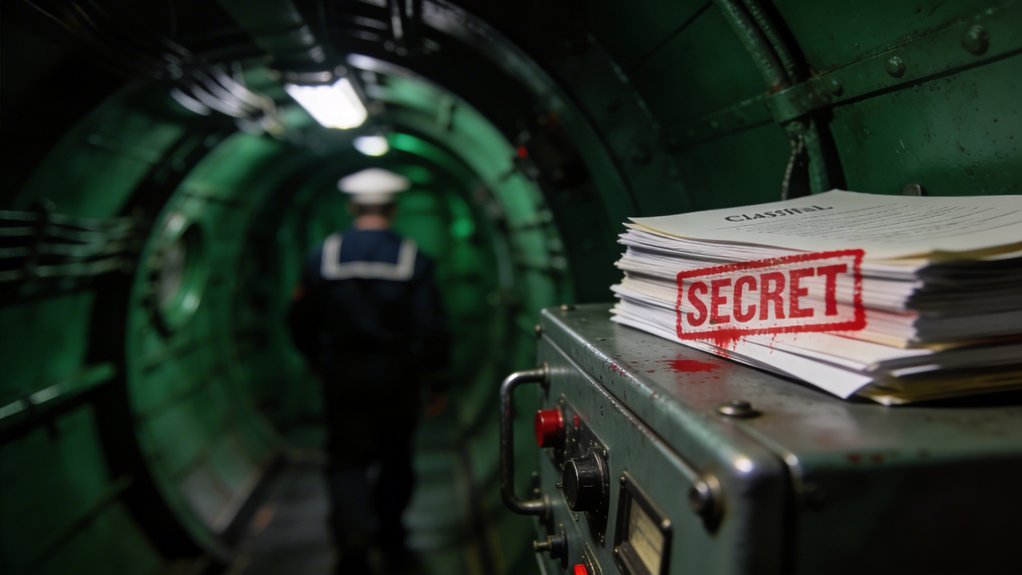 royal navy submarine cover up