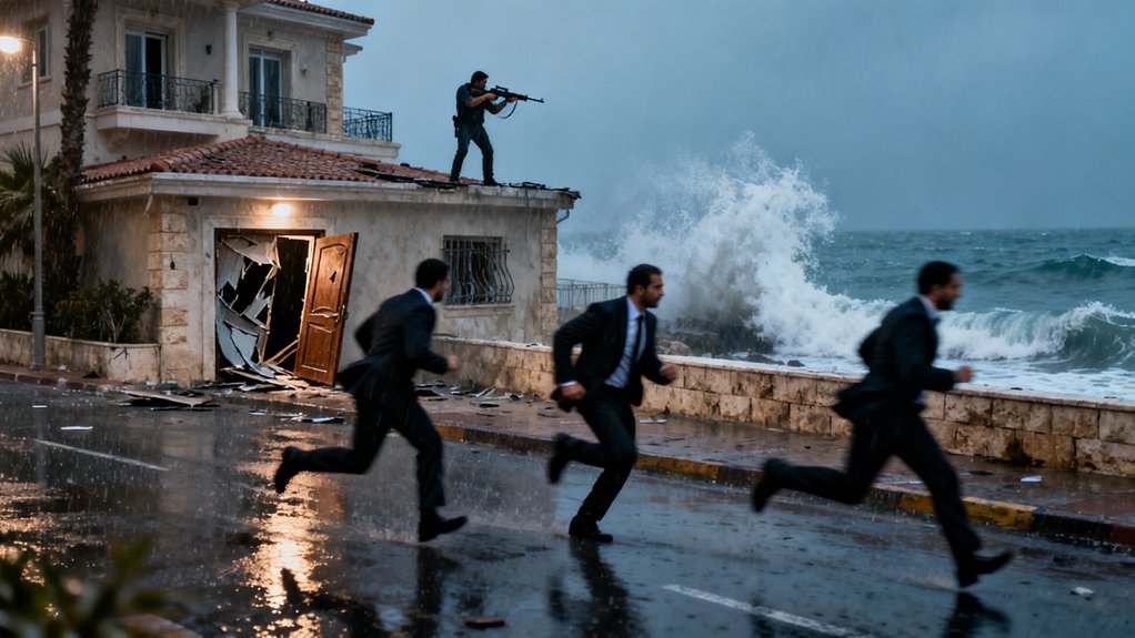 beirut beach amphibious raid