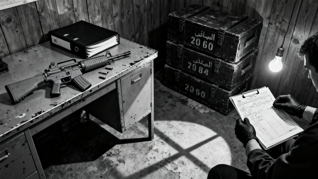 secret arms supply chain